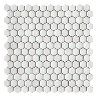 Beaumont Shadow 1.5in. Hexagon Ceramic Mosaic Tile Wayfair